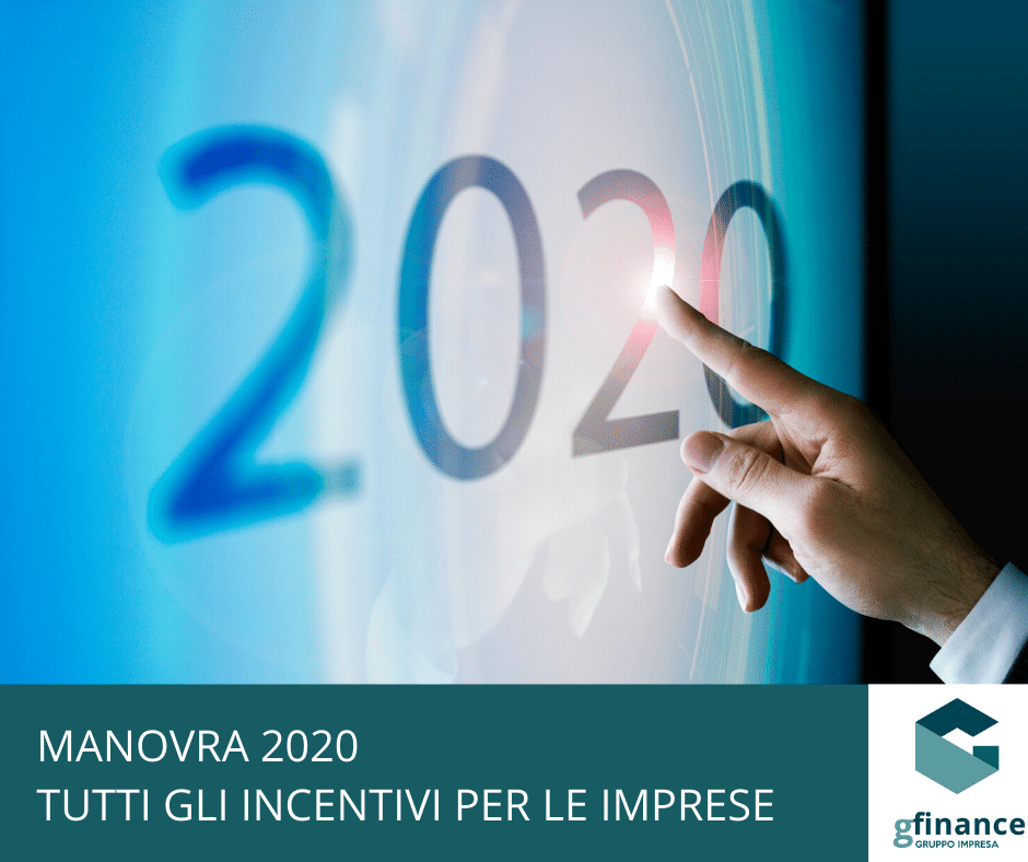 Legge di Bilancio 2020 incentivi