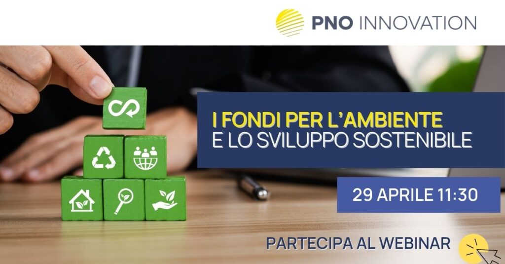 Webinar 29 aprile Fondi ambiente
