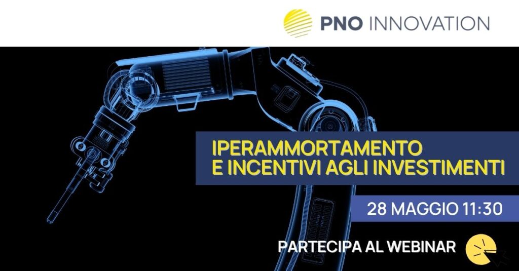 Webinar 28 maggio | Iperammortamento e incentivi agli investimenti